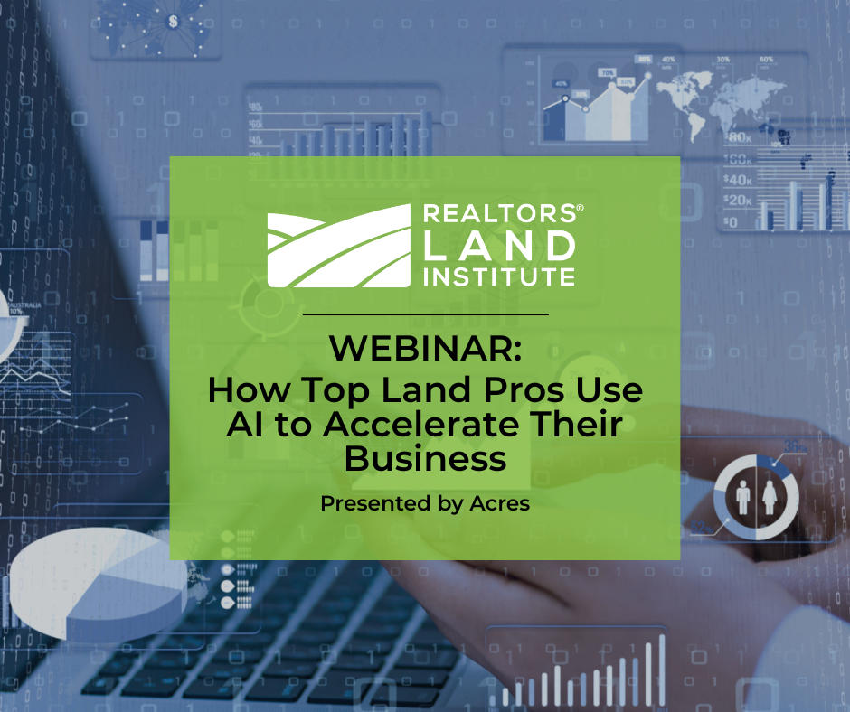 How Top Land Pros Use AI to Accelerate Their Business How Top Land Pros Use AI to Accelerate Their Business